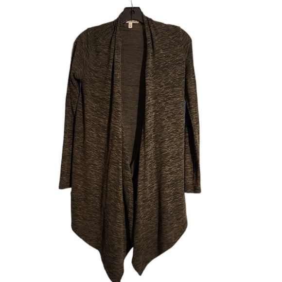 Express Sweater Cardigan Open Multi color Olive Green Womens Size XS - Picture 8 of 11